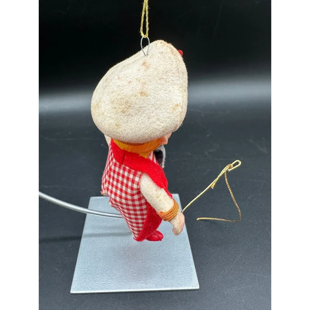 Vintage‎ Sailor Elf Christmas Ornament Red Striped Suit Ringleader Lion Tamer